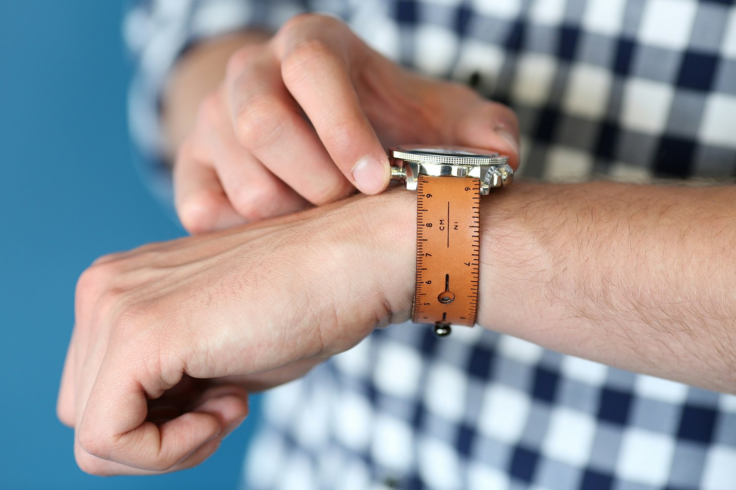 Nick Mankey Designs Leather Ruler Watch Strap Price Reviews Massdrop